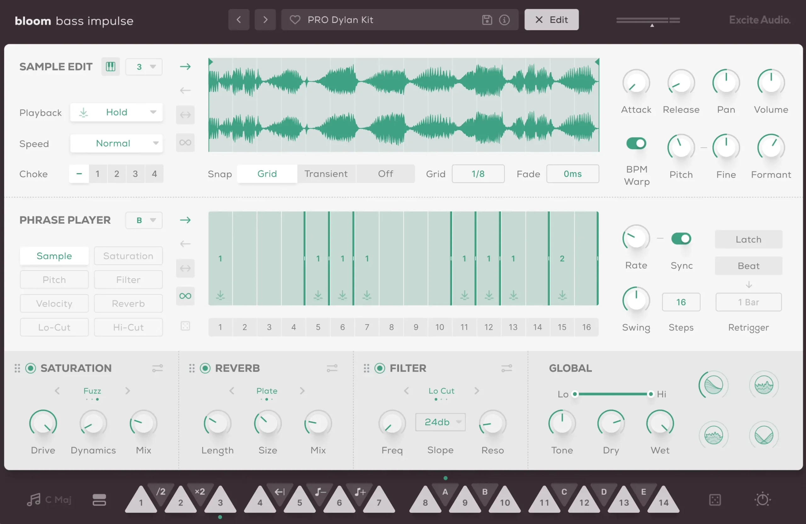 Bloom Bass Impulse by Excite Audio - Making bass the moves. 2 Bloom Bass Impulse Edit scaled 24bit Electronic Music Production
