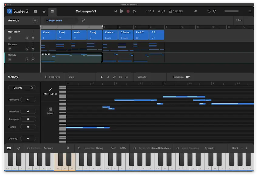 Scaler 3 has been released 3 Scaler 3-Arrange-Page-MIDI