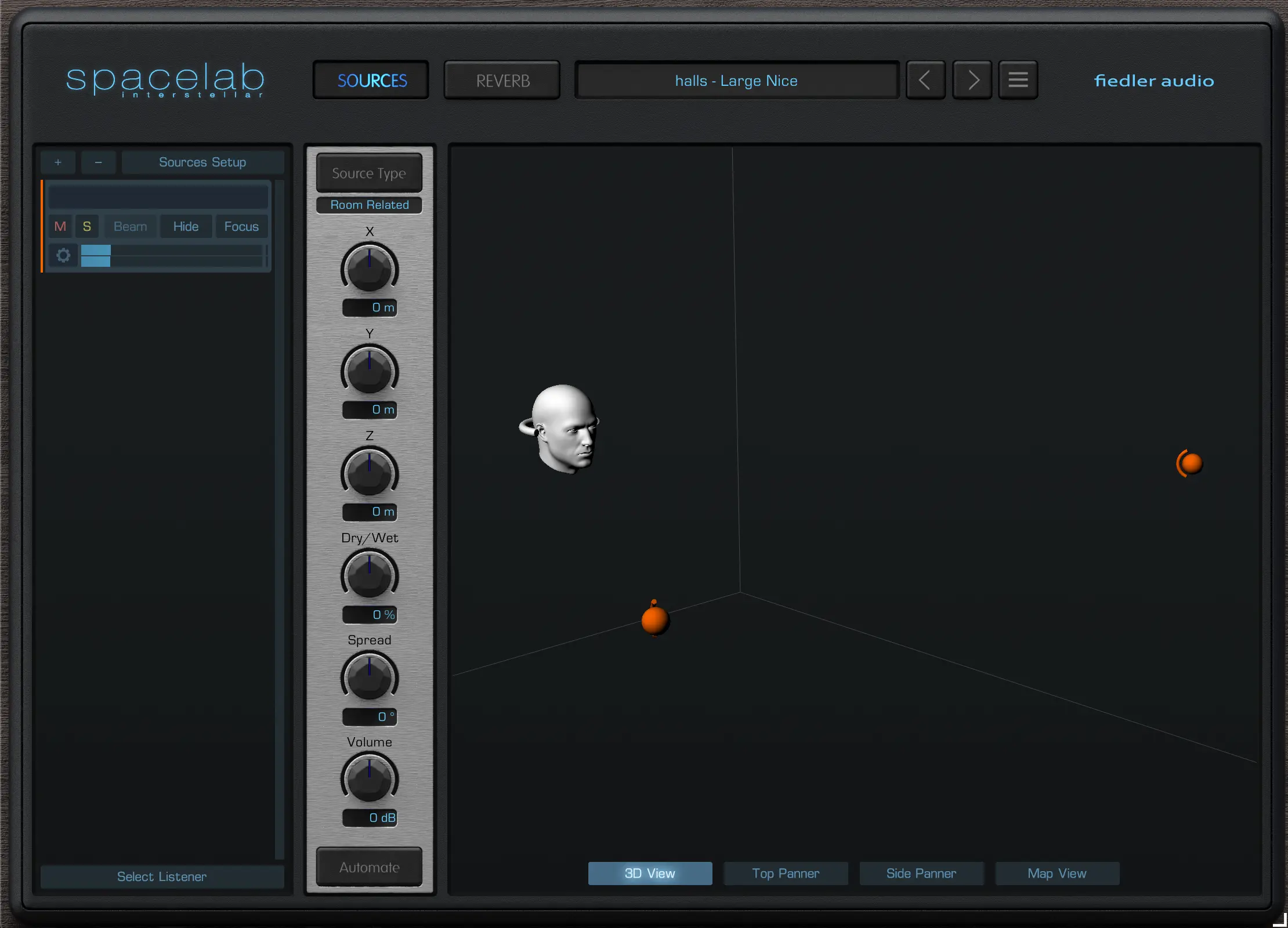 Spacelab Object Based Reverb by Fiedler-Audio 1 Spacelab Interstellar Sources Interface