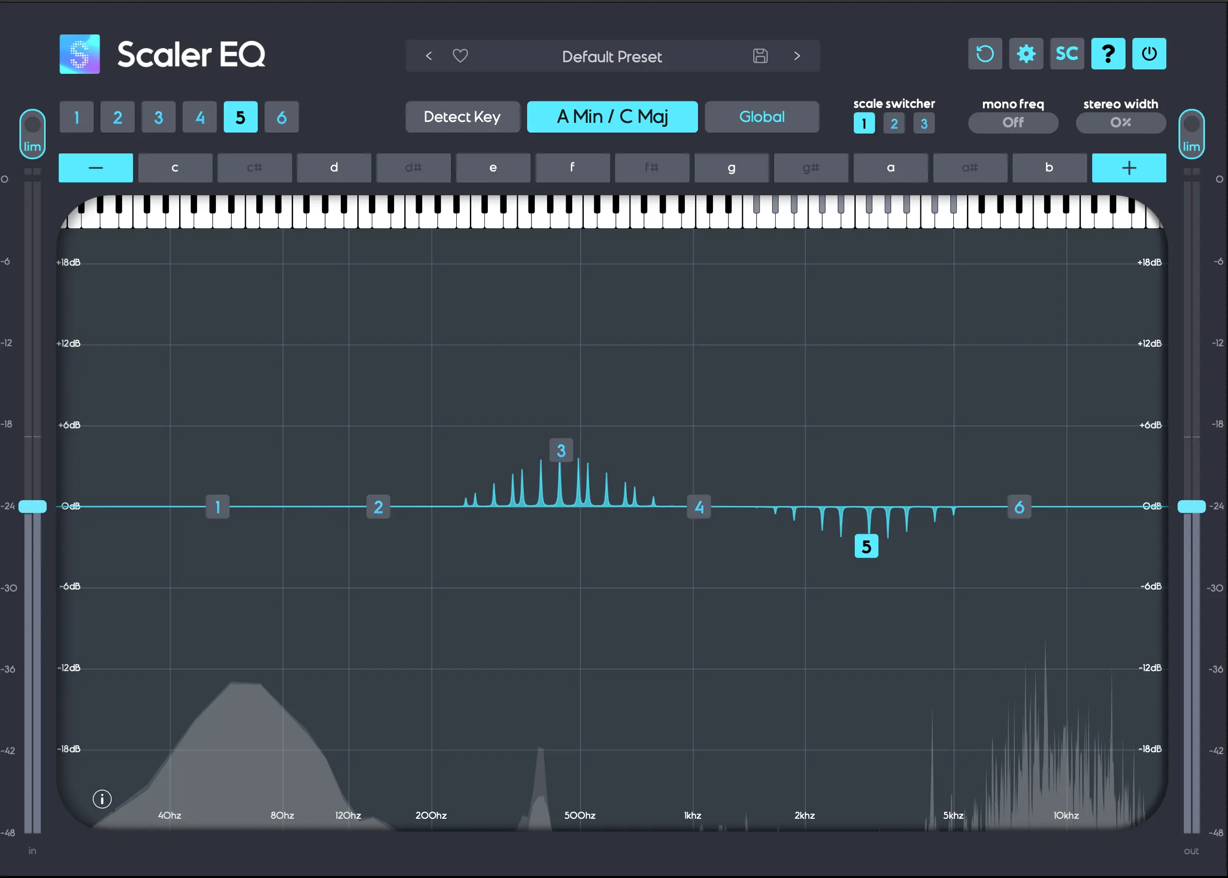 The Musical EQ From Scaler - Updated with brilliant features 2 Scaler EQ Interface 1.1.2 Without button panel
