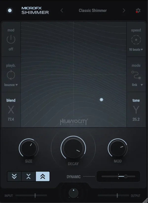 Heavyocity MicroFX Collection: A Quick Overview 2 Heavyocity MicroFX Shimmer Interface