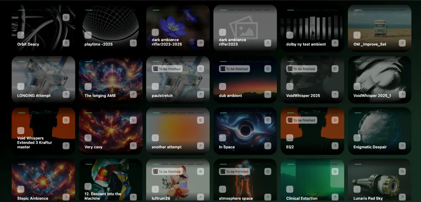 dBdone Final - Audio Project managing made easy 2 DbDone library overview Thumbnails