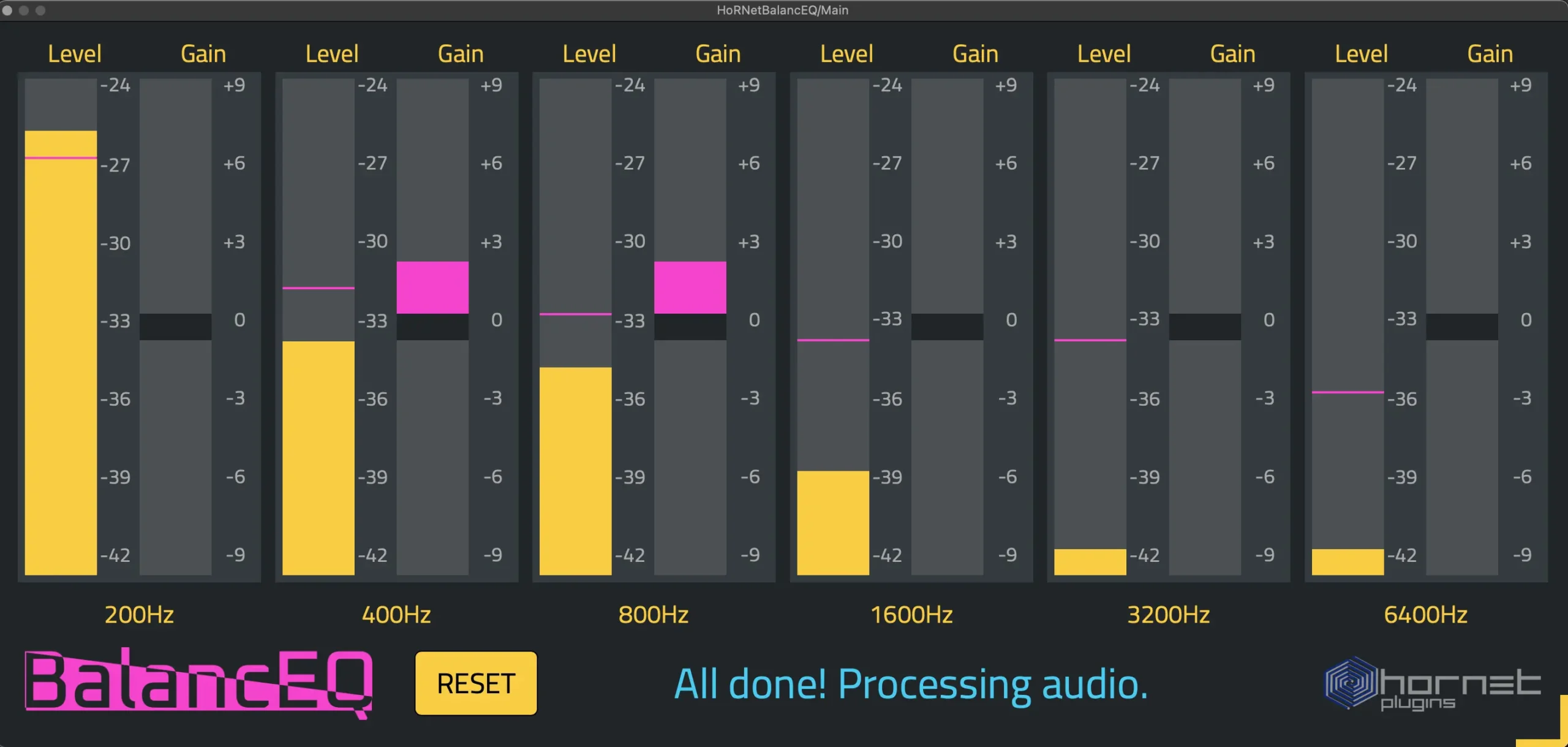 HoRNet BalancEQ Is Here 3 HoRNet BalancEQ Interface