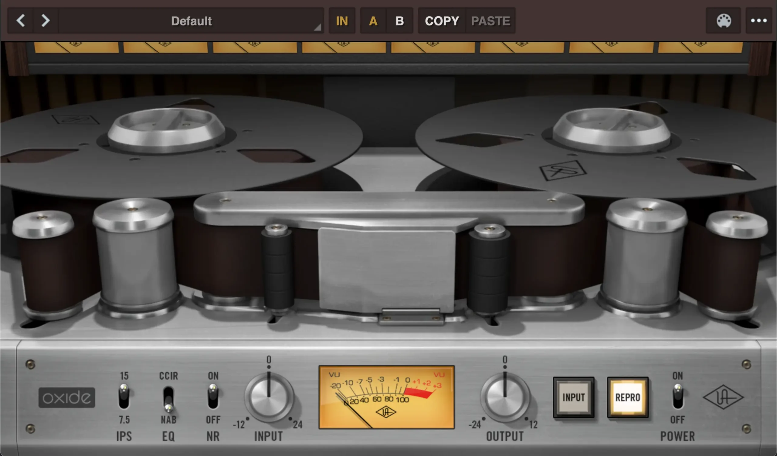 UAD OXIDE Tape Interface