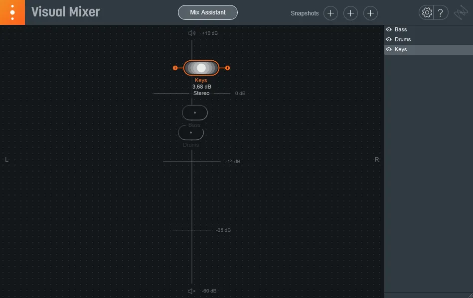 Experience the cutting-edge power of Izotope Neutron 4 Channel Strip 1 Izotope Visual Mixer
